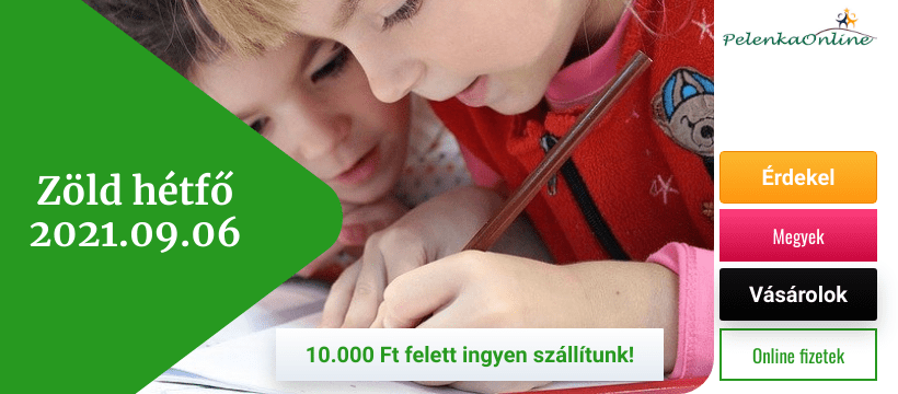 Zöld hétfő, ingyen szállítás