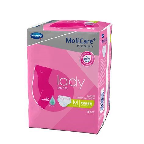 MoliCare Premium Lady Pants, 5 csepp, M, 8db - PelenkaOnline.hu webáruház